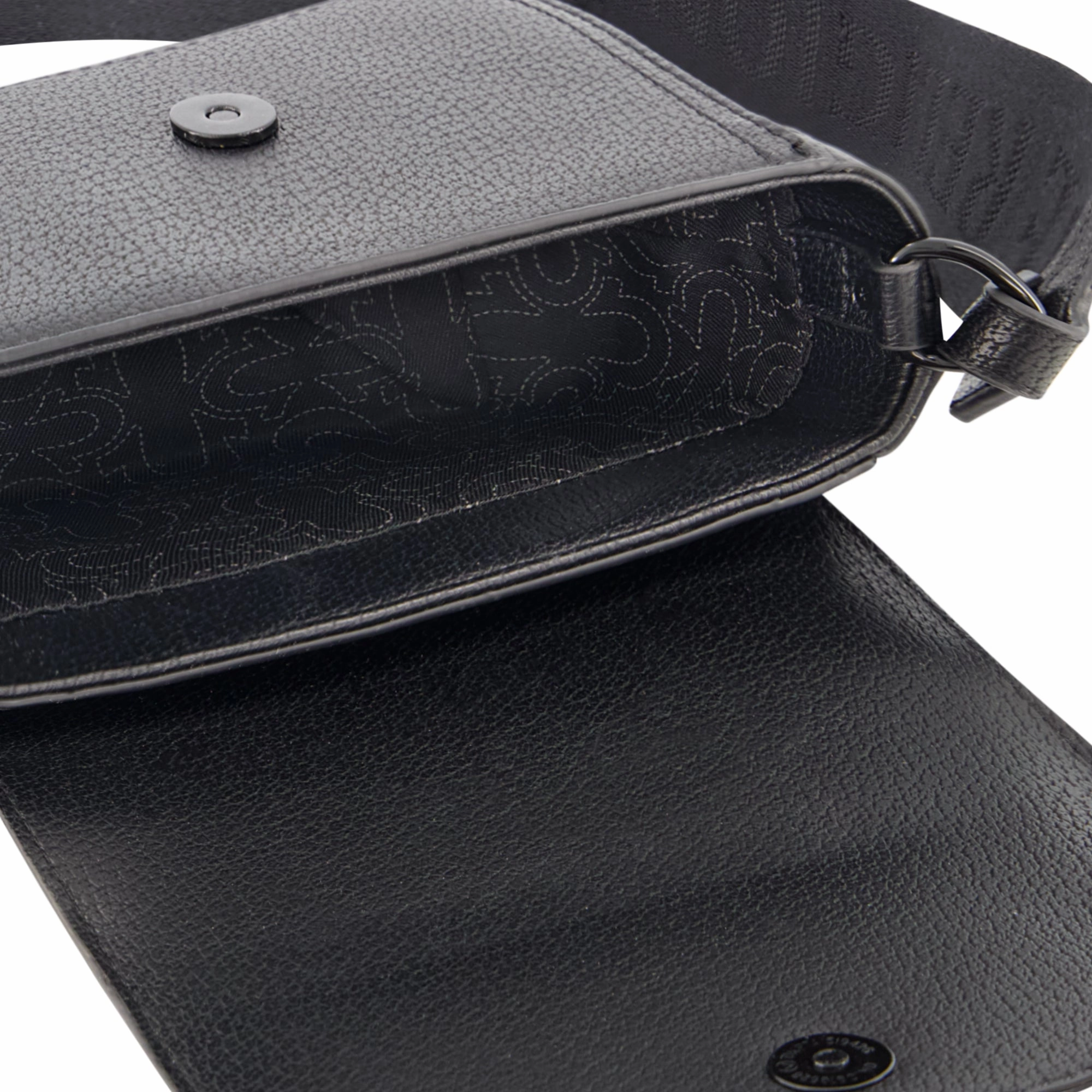 True Religion Mini Flap Dark Hardware Crossbody