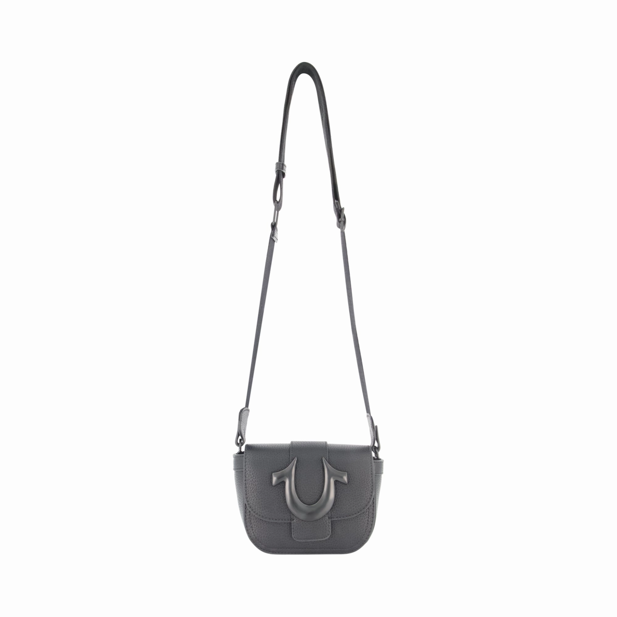 True Religion Mini Flap Dark Hardware Crossbody