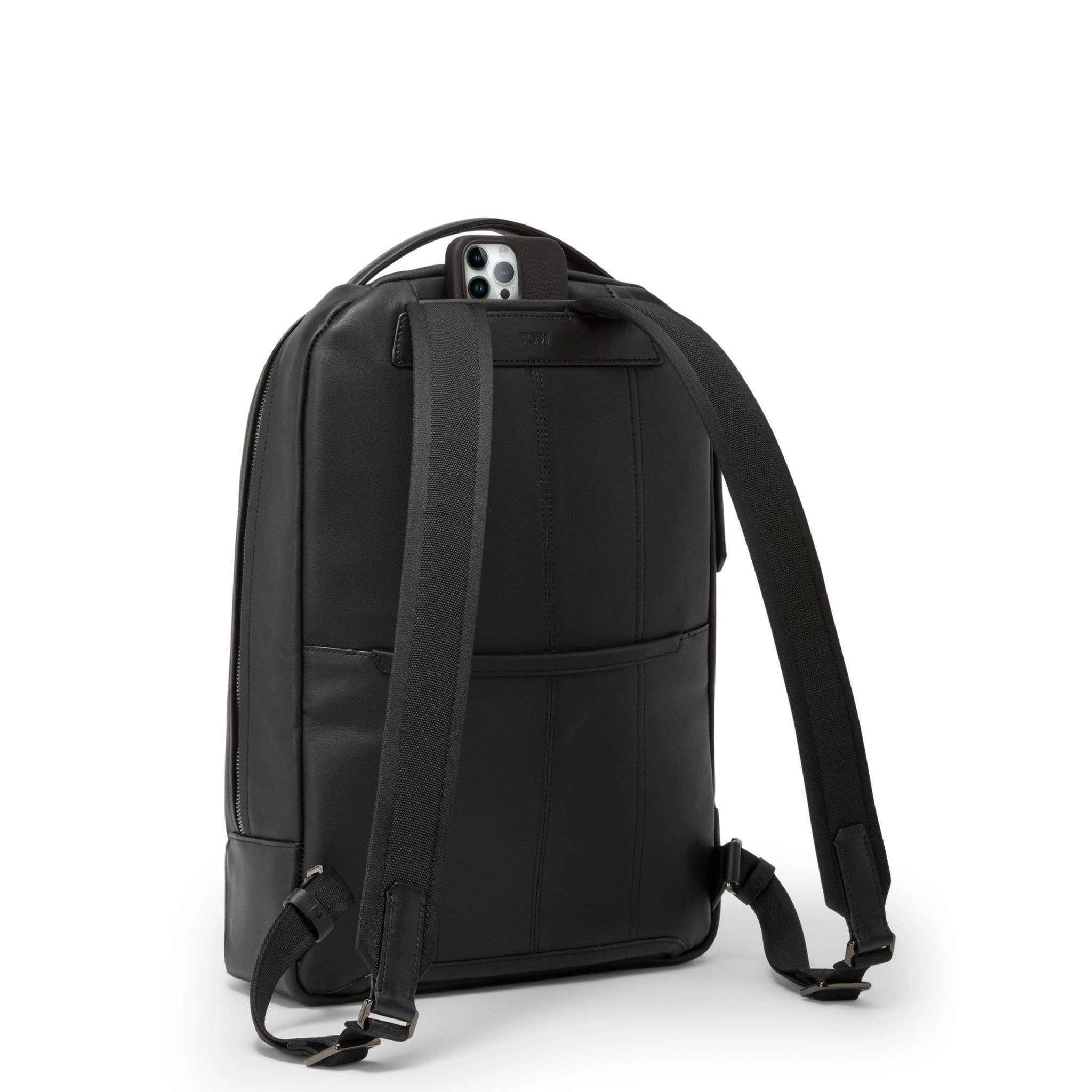 TUMI Harrison Bradner Leather Backpack