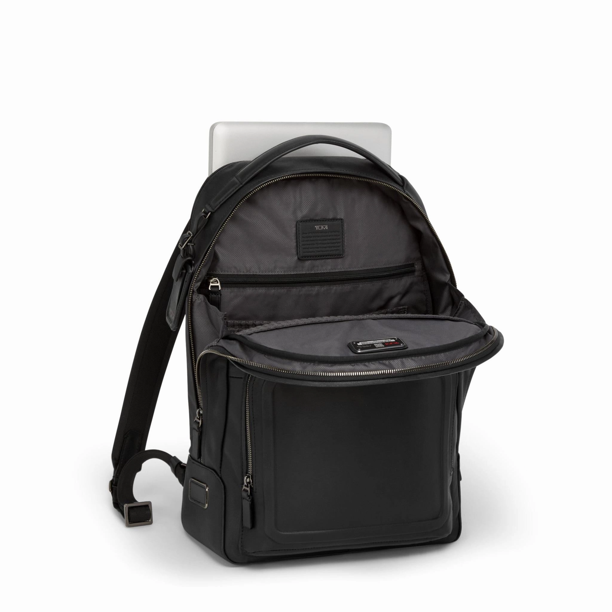 TUMI Harrison Warren Leather Backpack