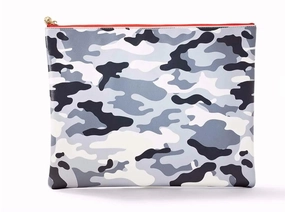 Twenty Four Seven Pouch Bag In Abby Camo Gray