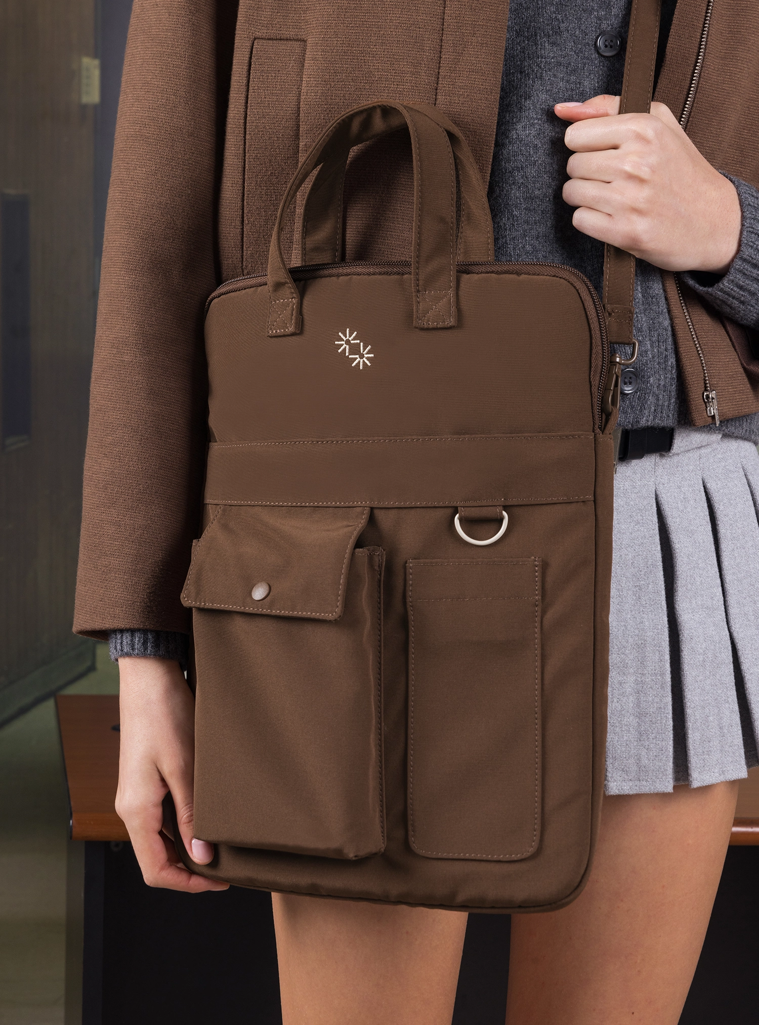 Utility Laptop Bag (15" Cocoa)