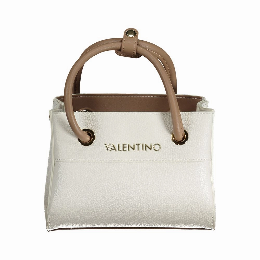Valentino Bags White Polyethylene Handbag
