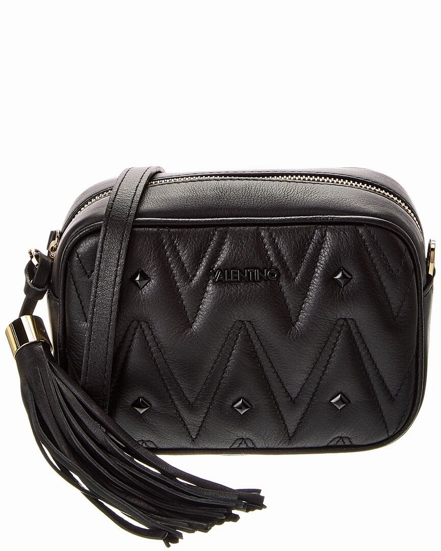 Valentino by Mario Valentino Amel Diamond Leather Crossbody