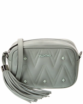 Valentino by Mario Valentino Amel Diamond Leather Crossbody