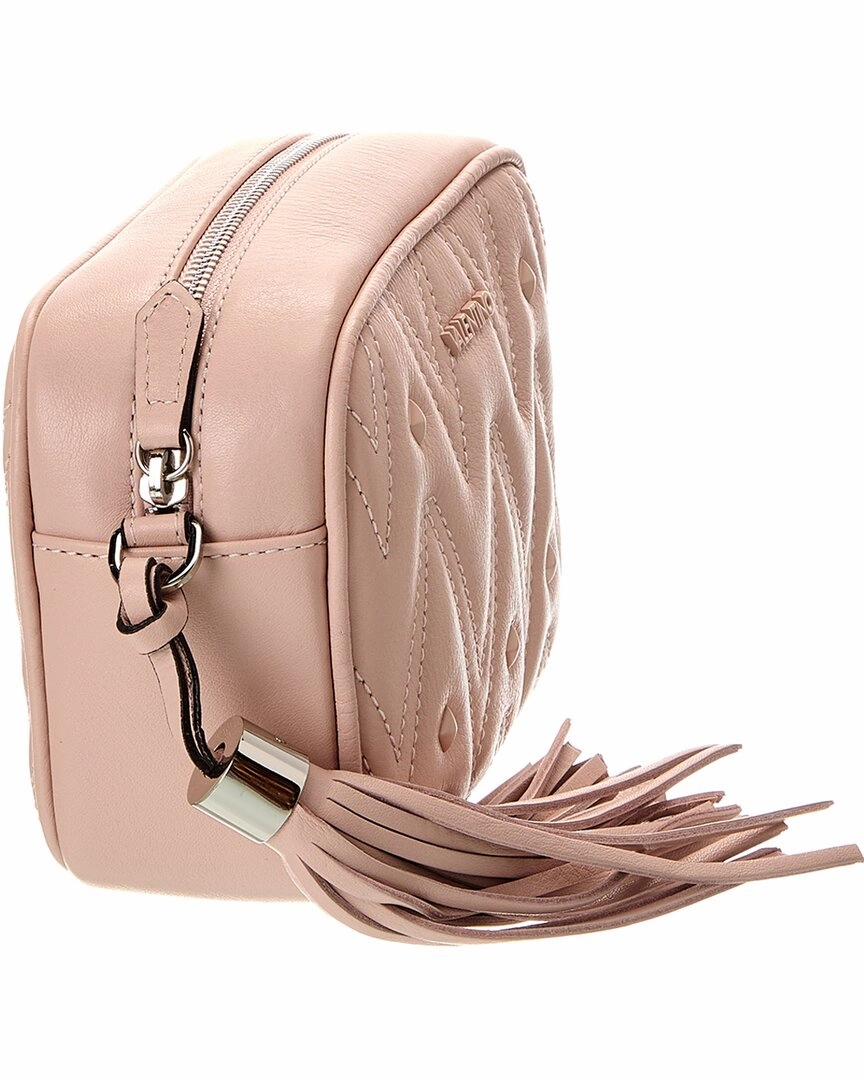Valentino by Mario Valentino Amel Diamond Leather Crossbody