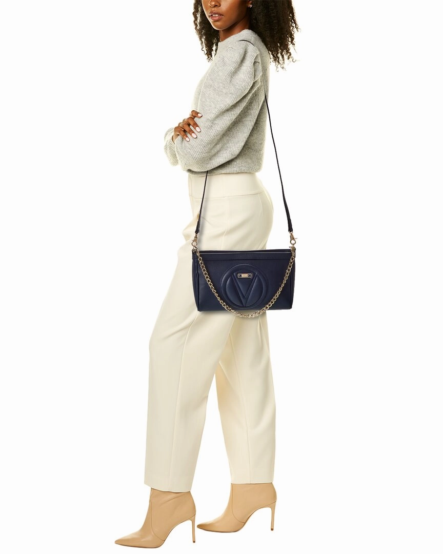 Valentino by Mario Valentino Celia Signature Leather Shoulder Bag
