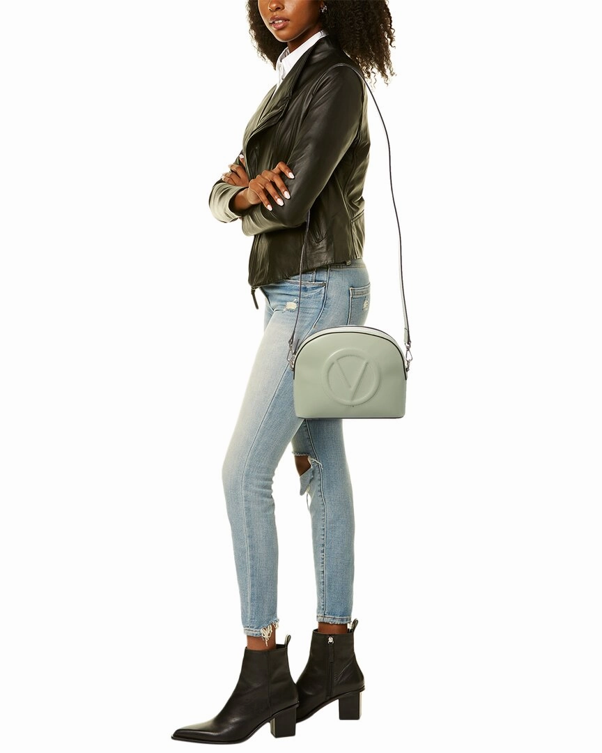 Valentino by Mario Valentino Diana Broderie Leather Crossbody