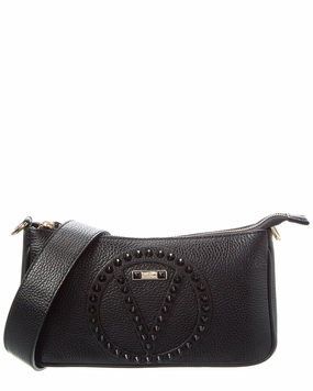 Valentino by Mario Valentino Jeanette Rock Leather Shoulder Bag