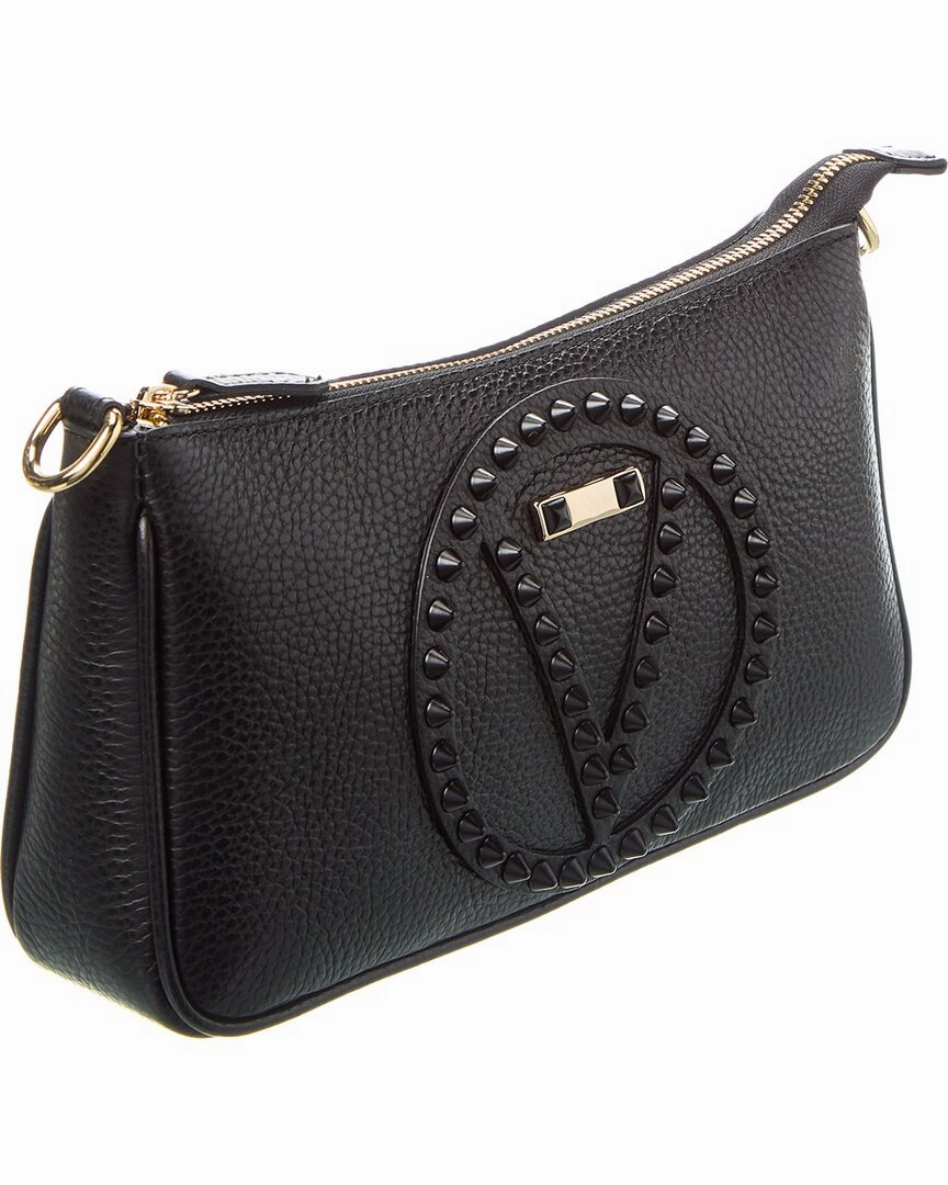 Valentino by Mario Valentino Jeanette Rock Leather Shoulder Bag
