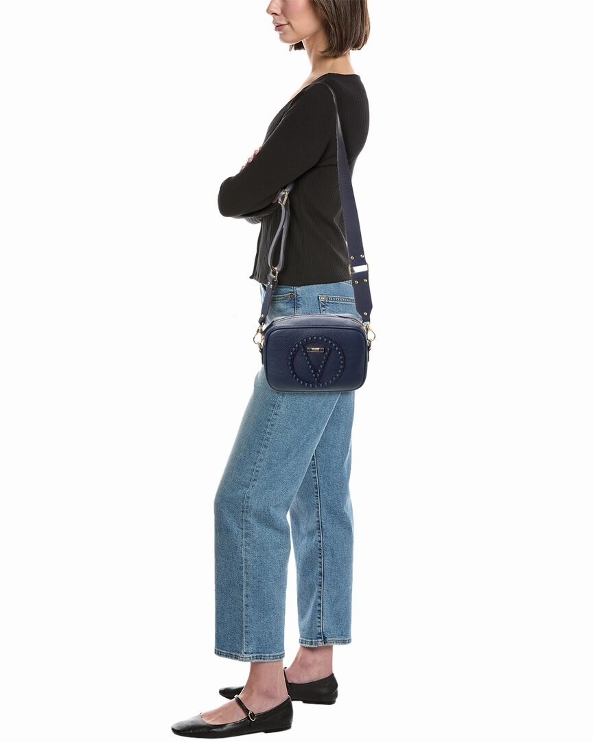 Valentino by Mario Valentino Mia Rock Leather Crossbody