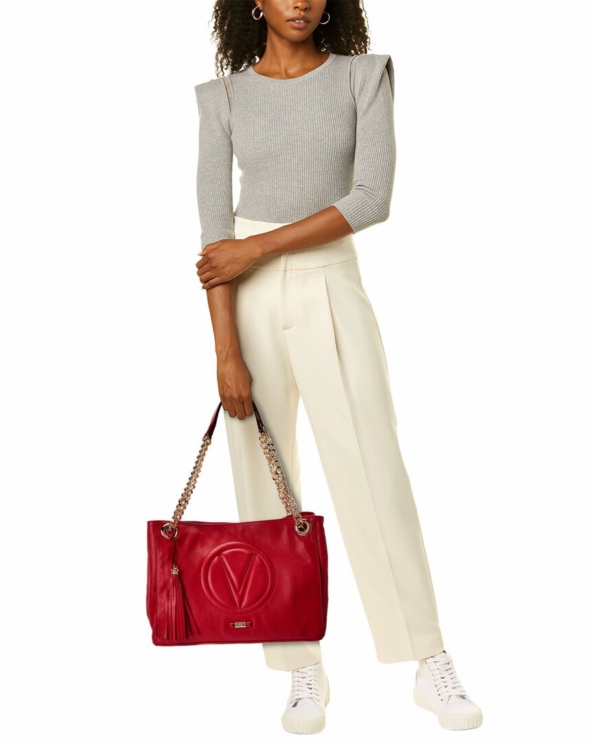 Valentino by Mario Valentino Verra Signature Leather Shoulder Bag