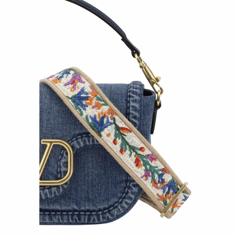 Valentino Garavani Denim Shoulder Bag