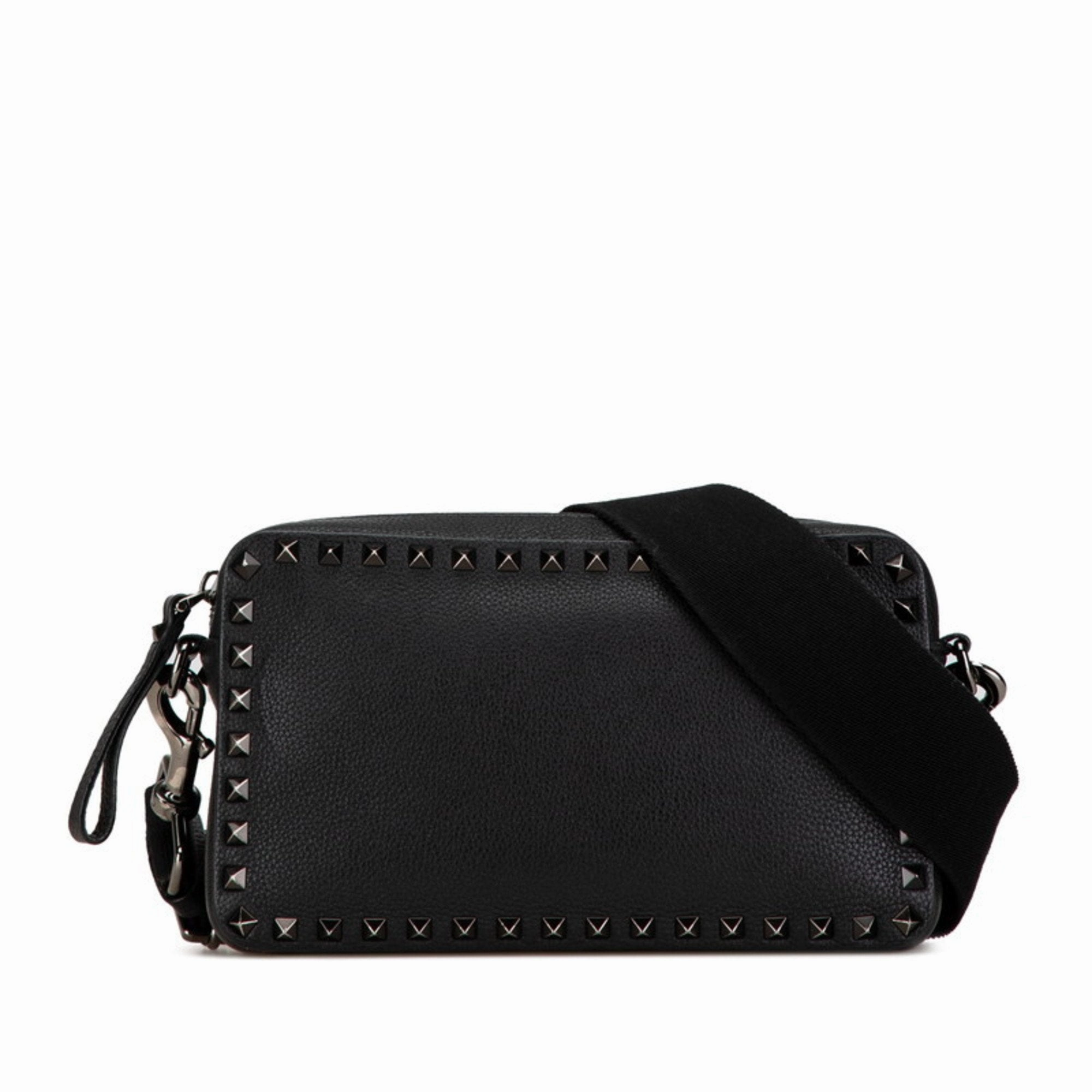 Valentino Leather Shoulder Bag (Pre-Owned)
