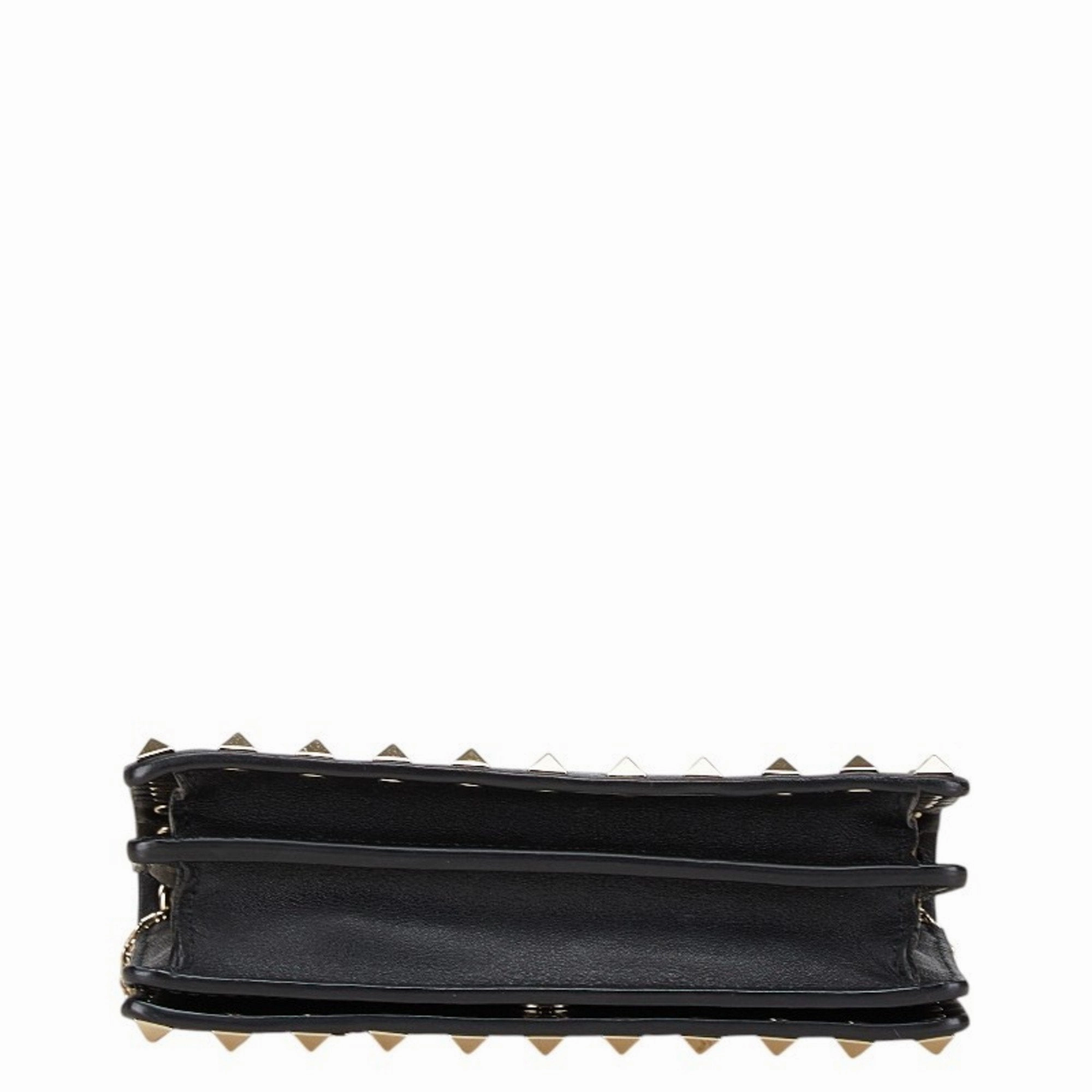 Valentino Leather Shoulder Bag (Pre-Owned)