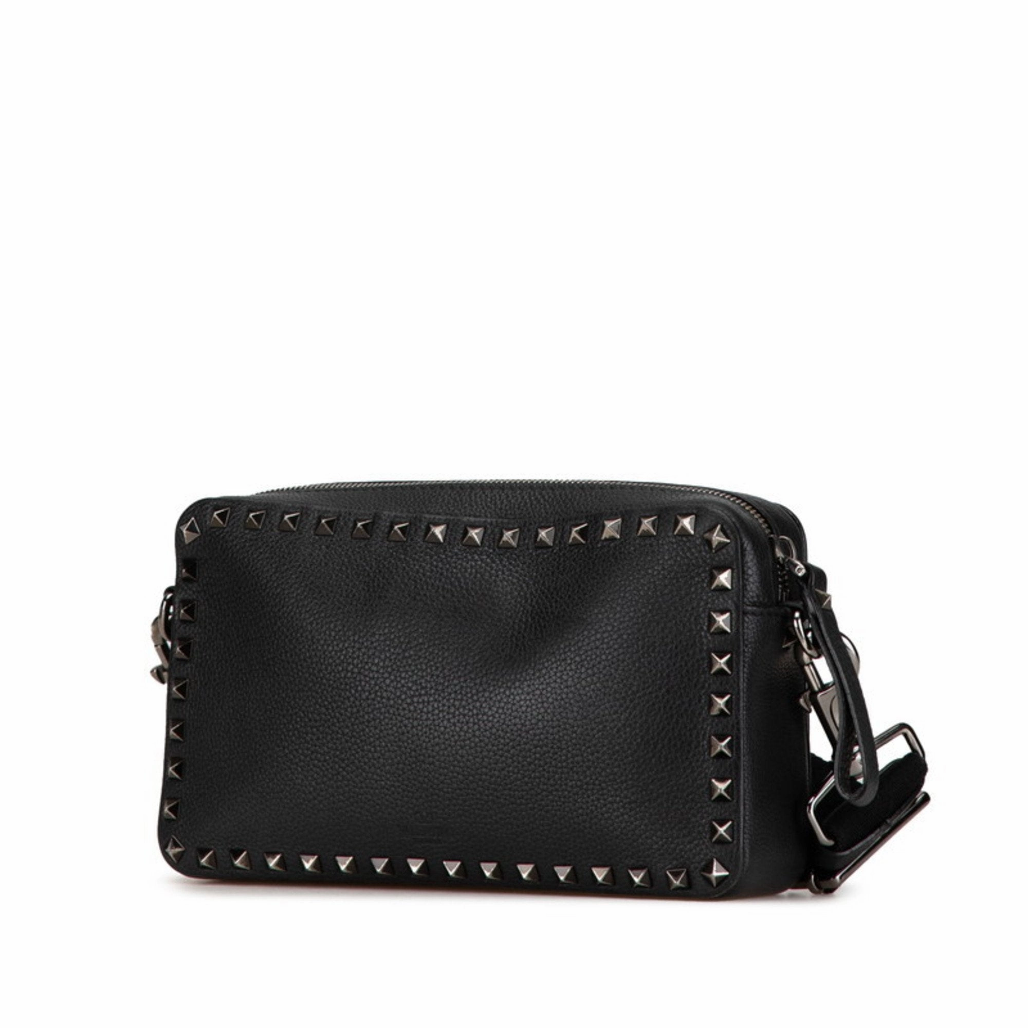 Valentino Leather Shoulder Bag (Pre-Owned)