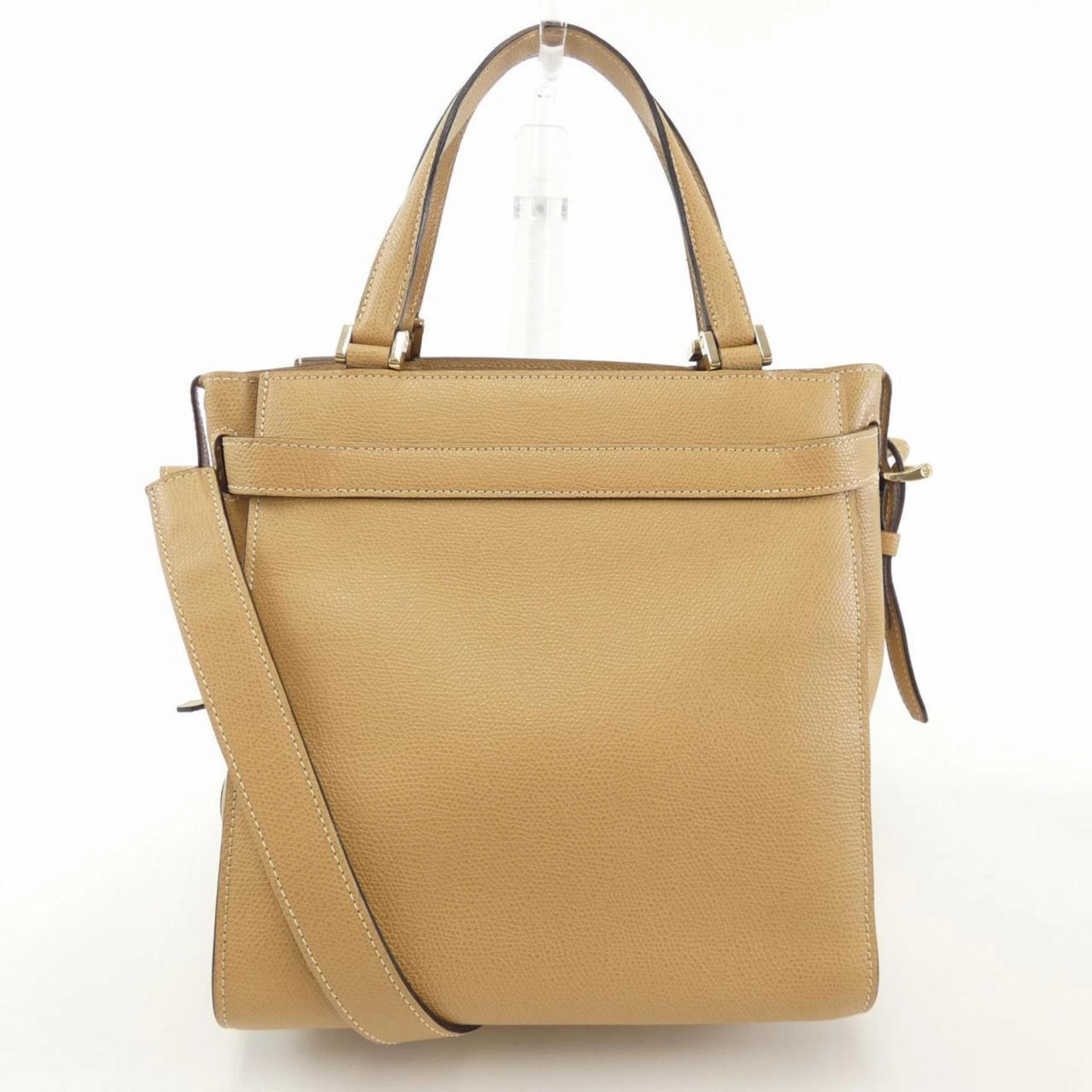 Valextra Leather Handbag (Pre-Owned)