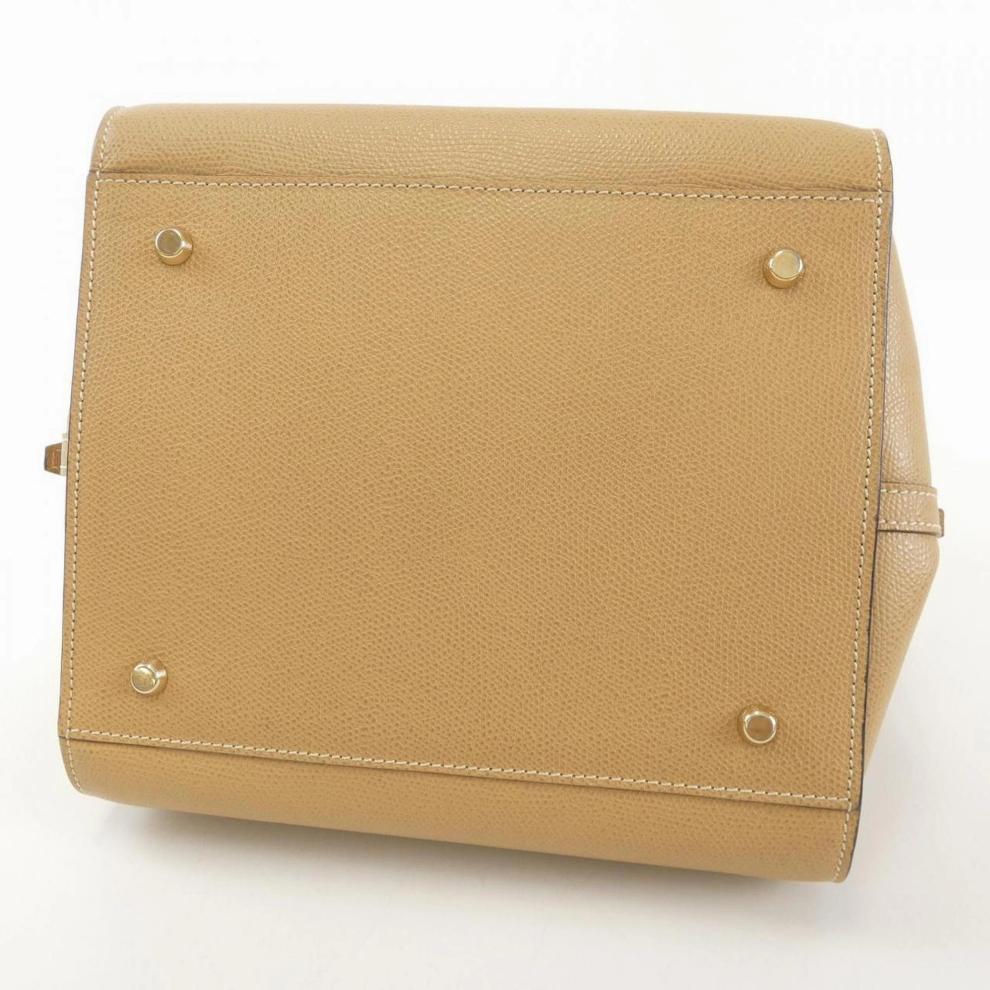 Valextra Leather Handbag (Pre-Owned)