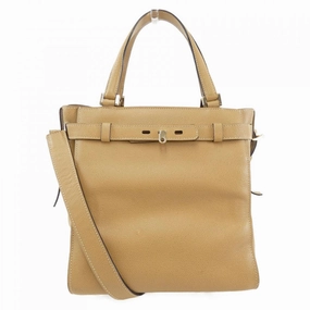 Valextra Leather Handbag (Pre-Owned)