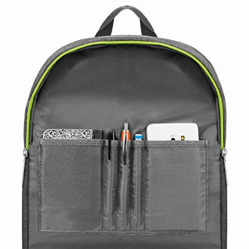 Vangoddy Green Trim Slim Laptop Backpack For Microsoft Surface Book / Surface Pro Series /