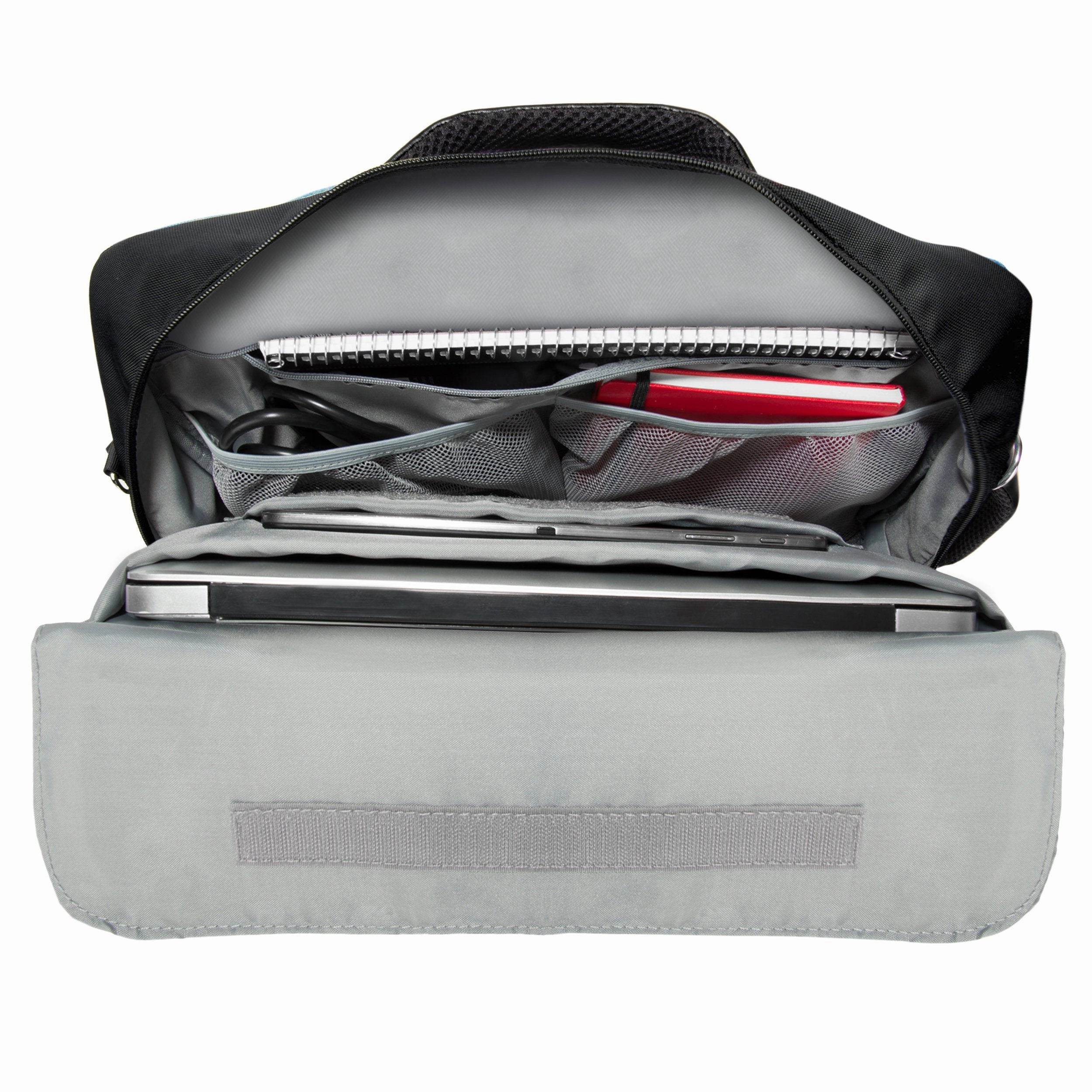 VanGoddy Slate Black Convertible Laptop Bag with USB Hub and Mouse for Huawei Matebook 13, X Pro 13.9", X 13"