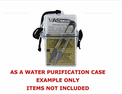 Vas Waterproof Dry Box- Beach, Boat & Pool - Money, Id, Key'S N More (9 Color Choices) (White)