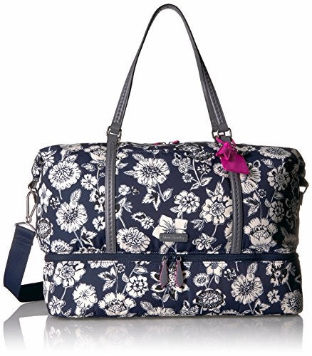 Vera Bradley Women'S Midtown Travel Bag, Midnight Floral