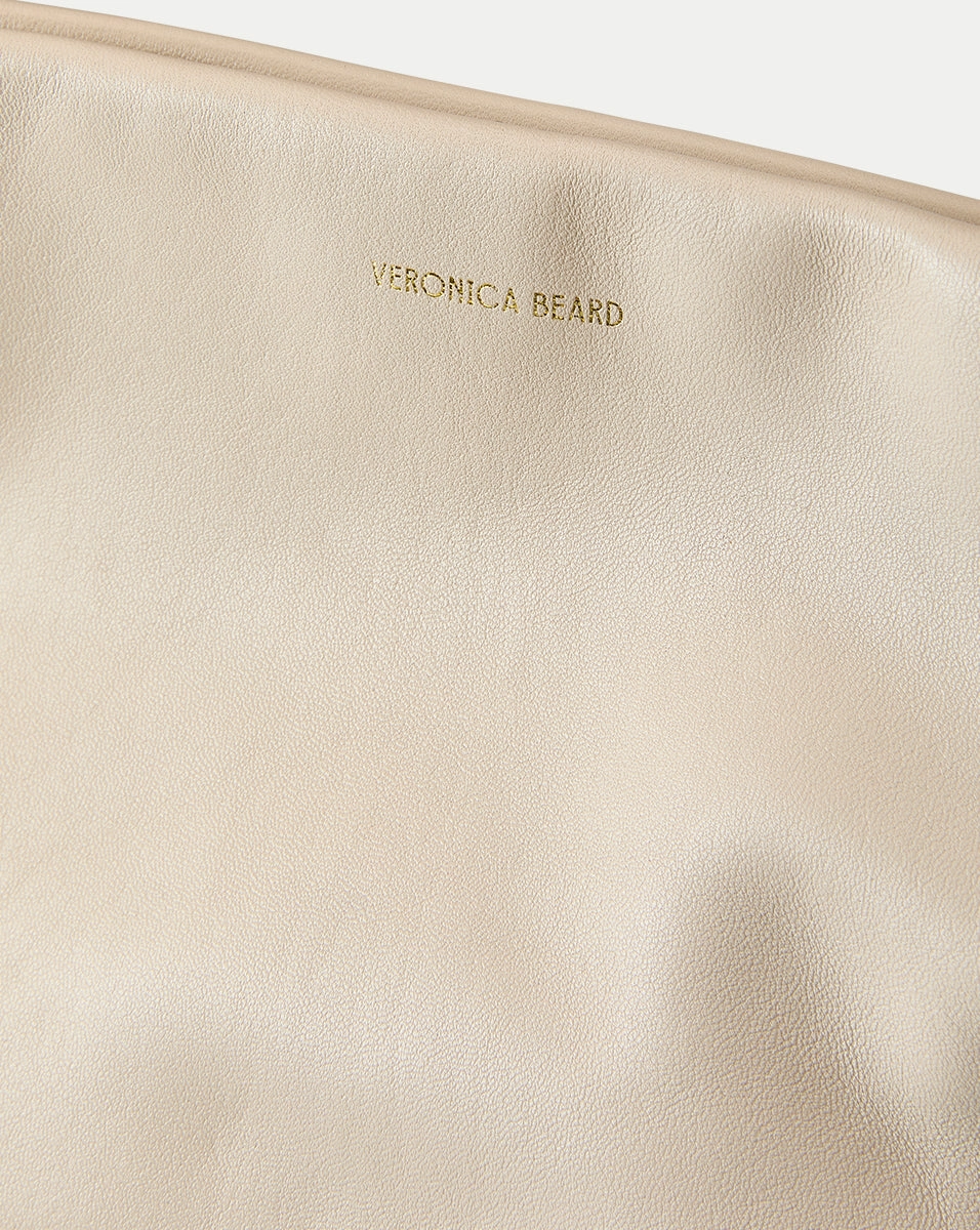 Veronica Beard Leather Slouch Bag