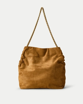 Veronica Beard Suede Slouch Bag