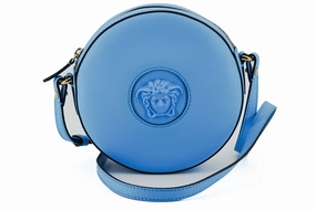 Versace Chic  Leather Round Shoulder Women's Bag