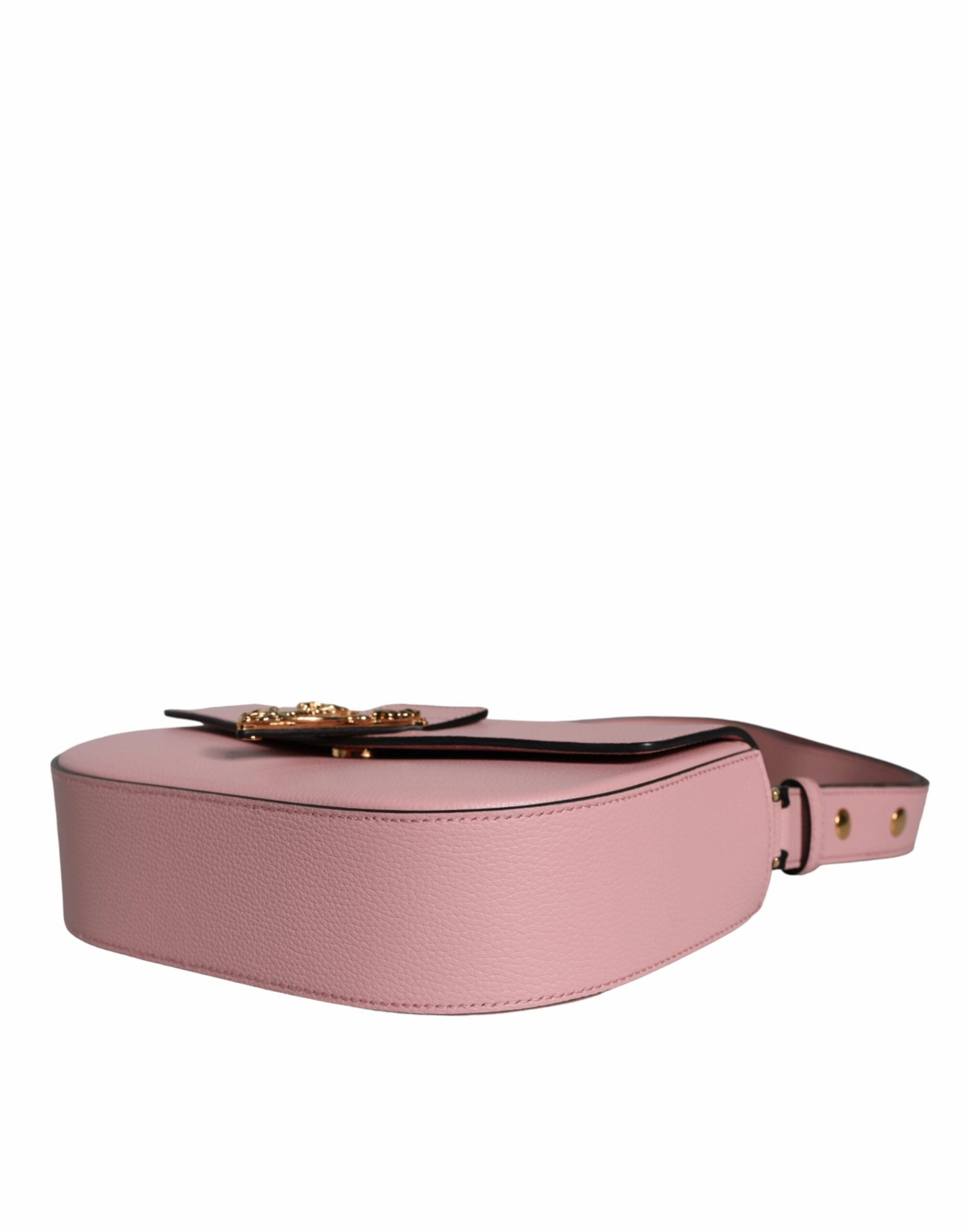 Versace  Grainy Calf Leather Logo Crossbody Shoulder Women's Bag