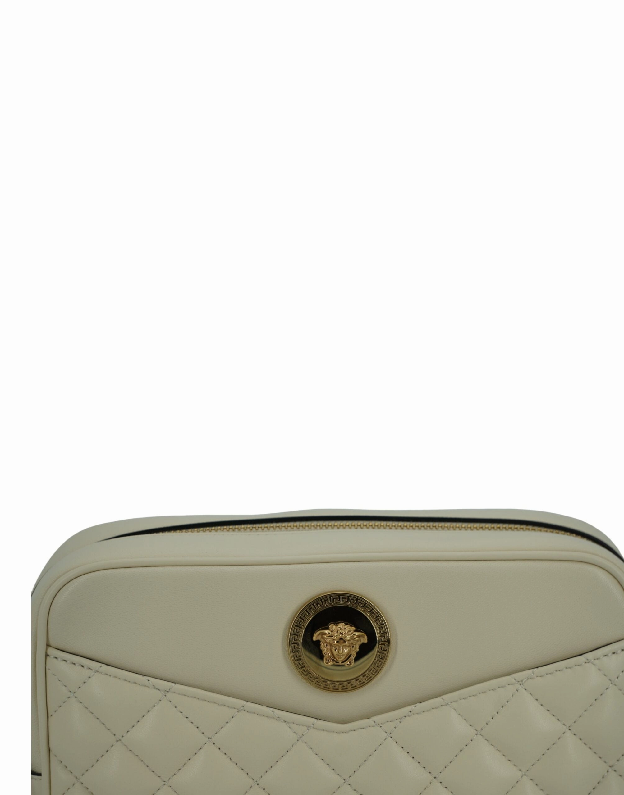 Versace  Lamb Leather Medium Camera Shoulder Women's Bag
