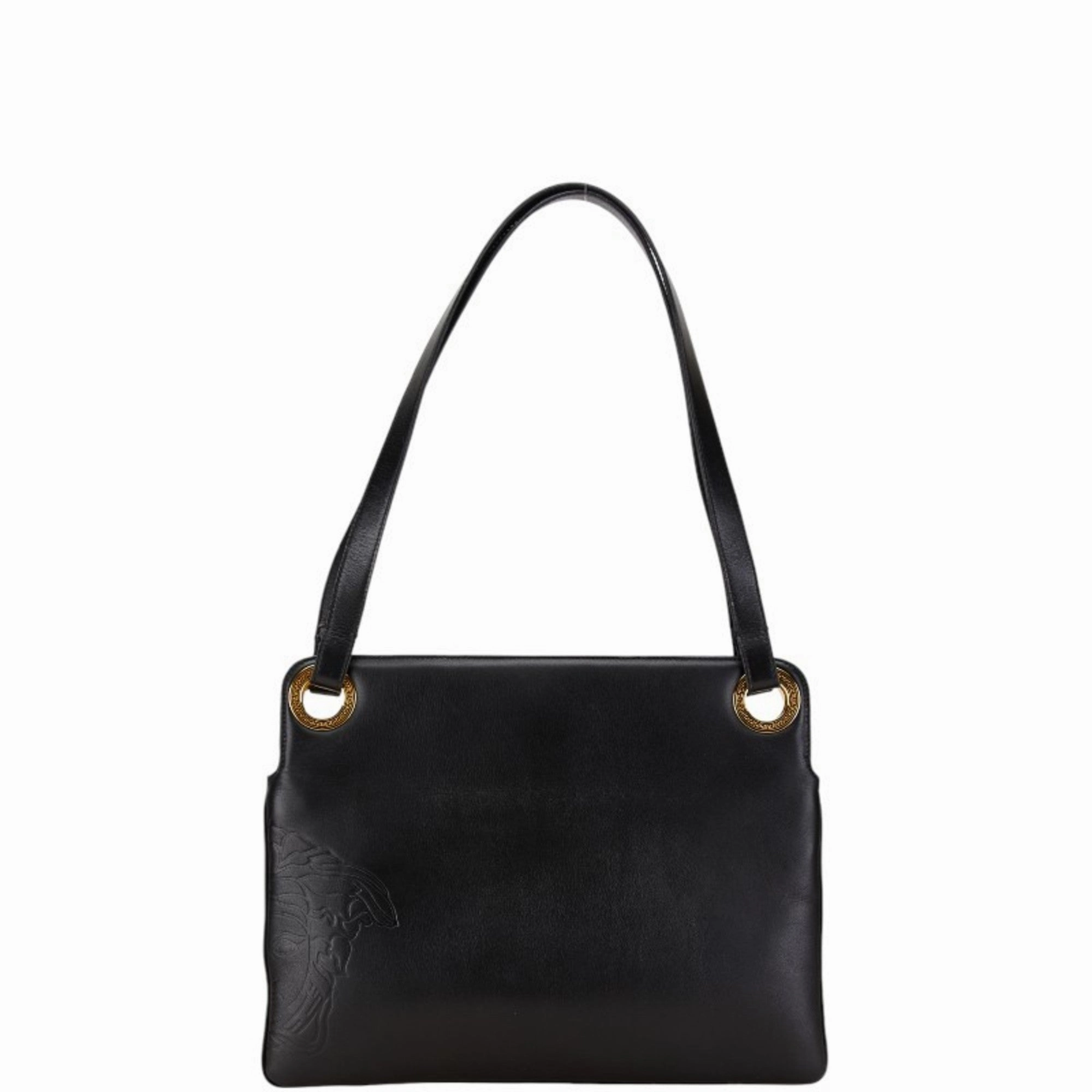 Versace  Leather Handbag (Pre-Owned)