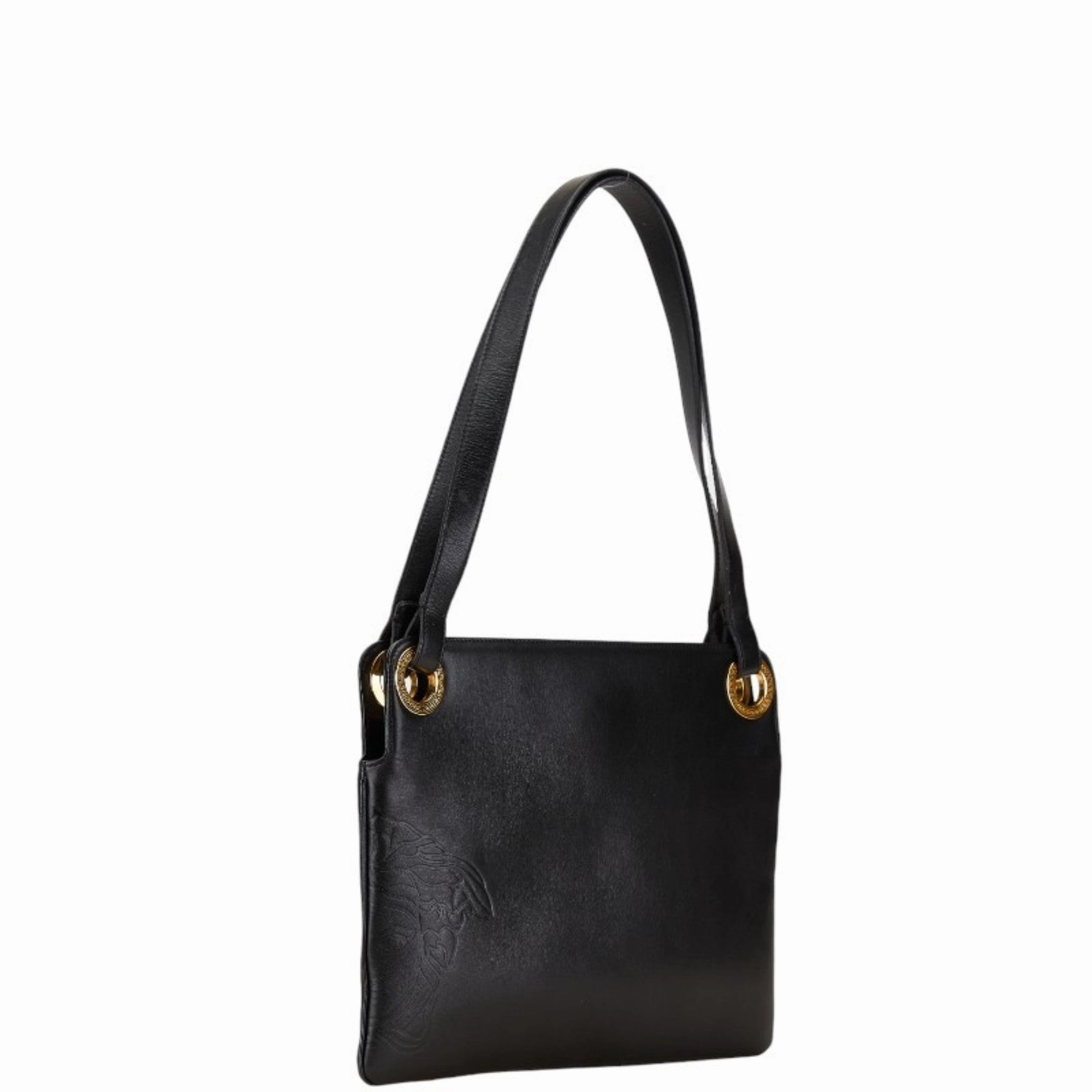 Versace  Leather Handbag (Pre-Owned)