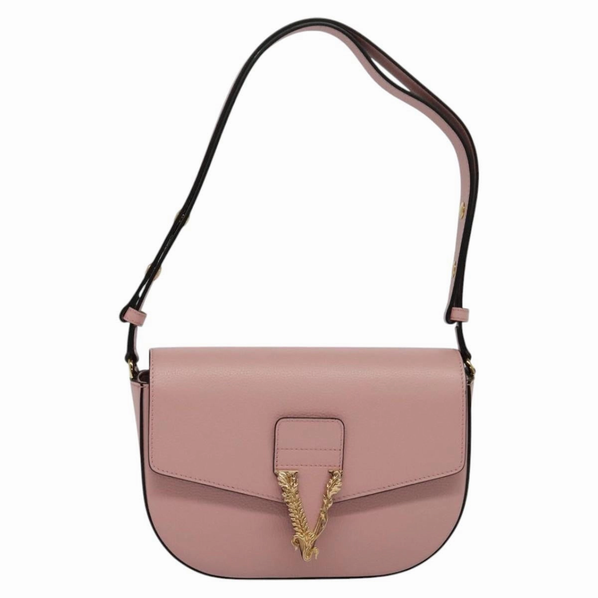 Versace Leather Shoulder Bag (Pre-Owned)
