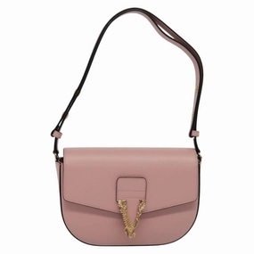 Versace Leather Shoulder Bag (Pre-Owned)