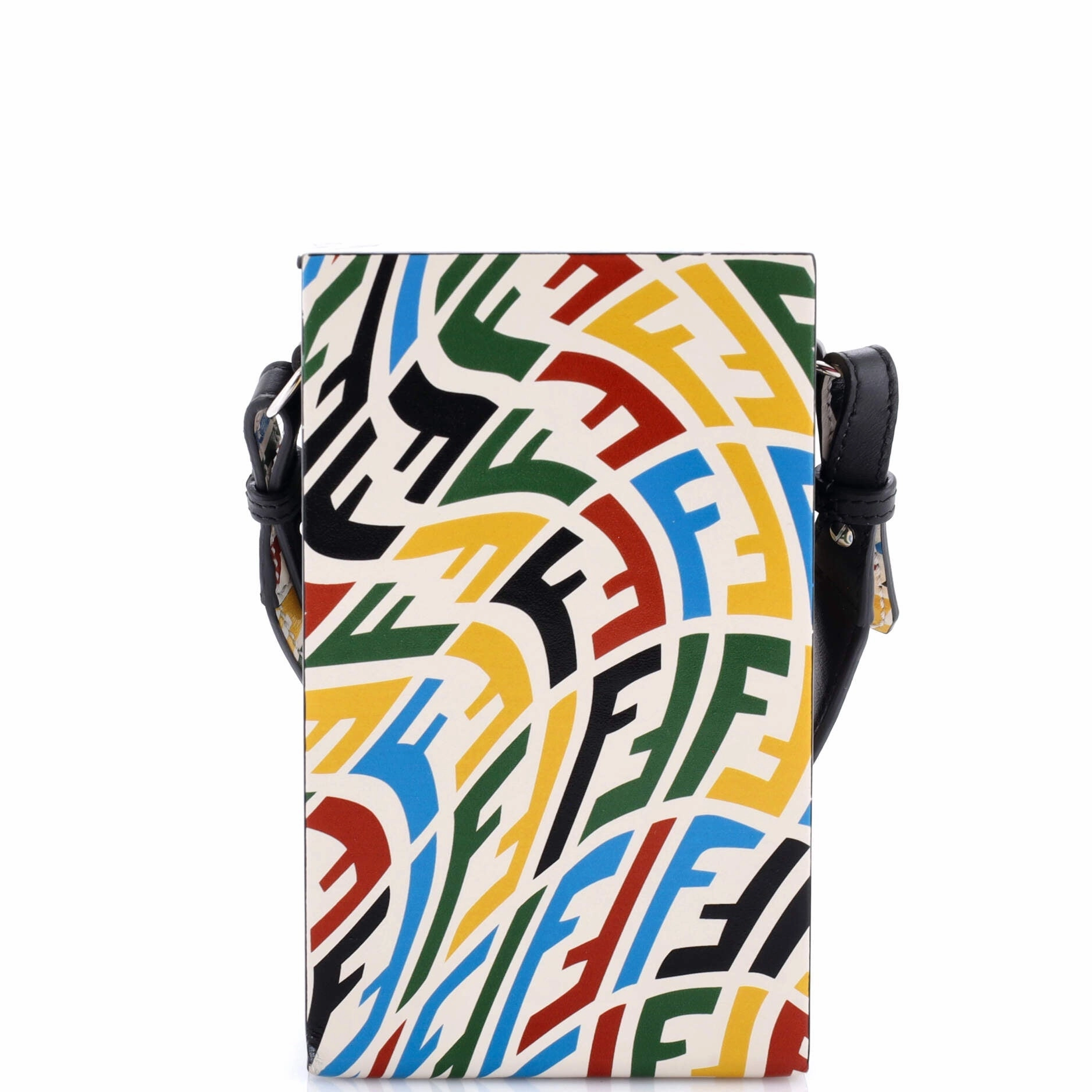 Vertical Box Crossbody Bag Vertigo Zucca Leather