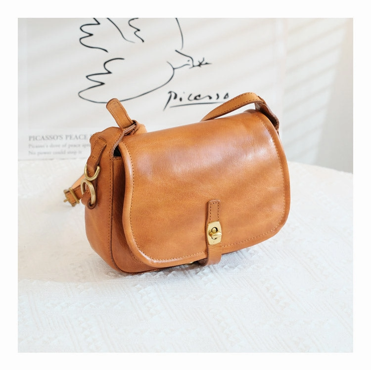 Vintage Green Womens Shoulder Bag Crossbody Saddle Bag Crossbody Purse for Ladies
