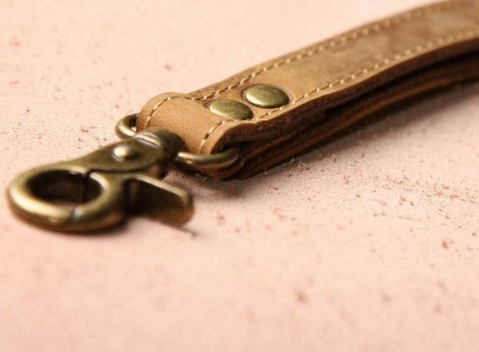 Vintage Leather Mens Zipper Wristlet Wallet Clutch Wallets for Men