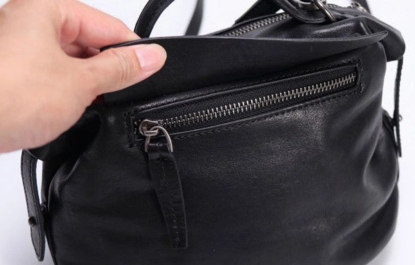 Vintage LEATHER WOMEN Handbag Purse SHOULDER BAG Purses FOR WOMEN