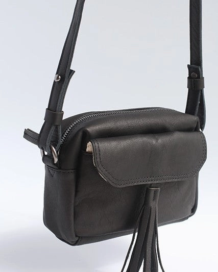 Vintage LEATHER WOMEN Tassels Crossbody Purses Small SHOULDER BAG FOR WOMEN