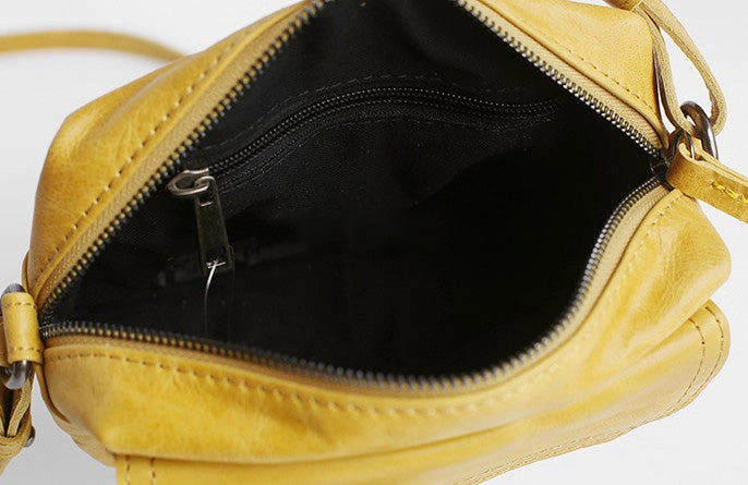 Vintage LEATHER WOMEN Tassels Crossbody Purses Small SHOULDER BAG FOR WOMEN