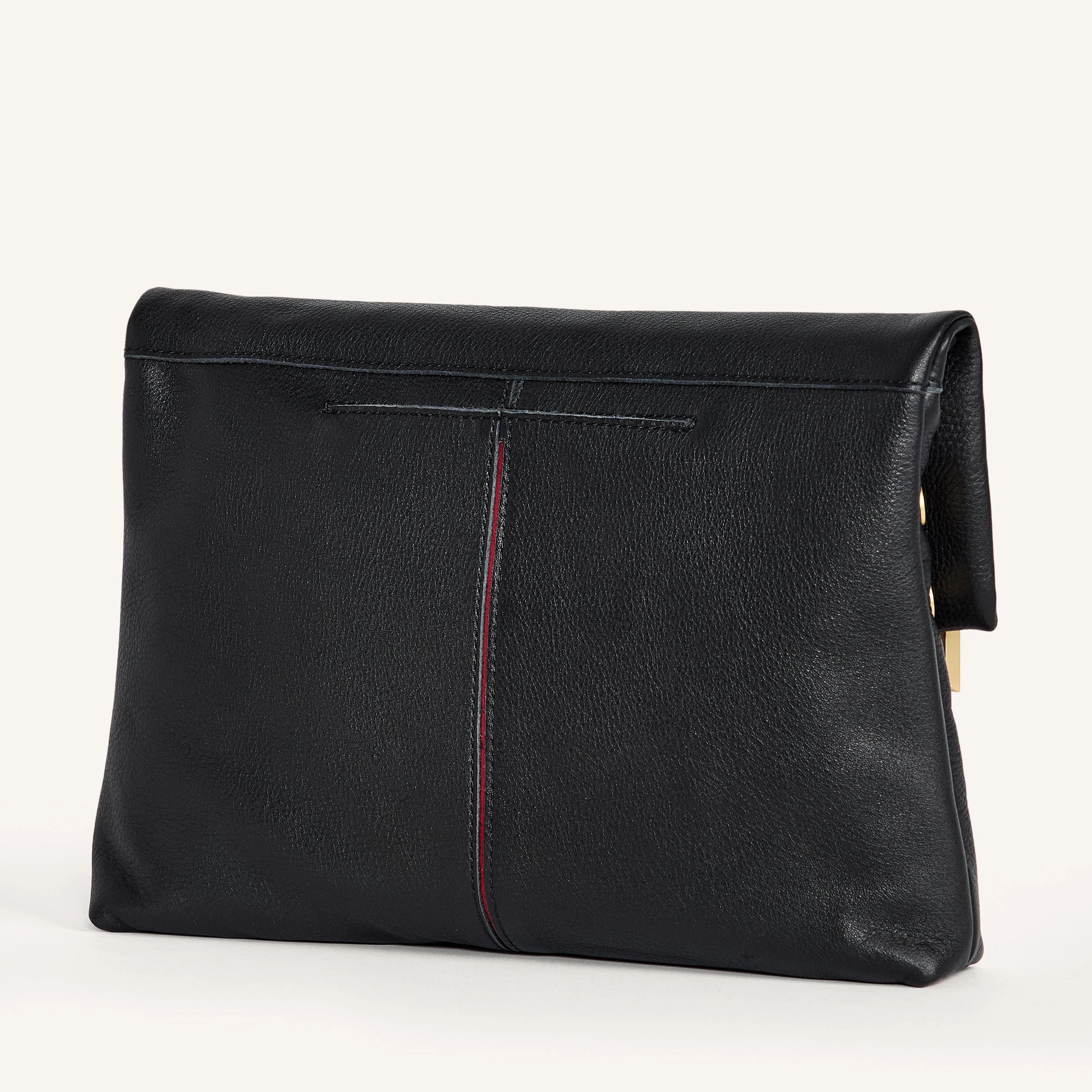VIP | Black/Brushed Gold Red Zip | Lrg