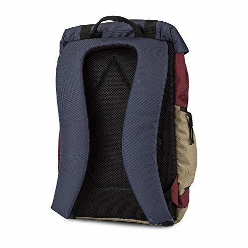 Volcom Men's Ruckfold Laptop Storage Backpack, Cabernet, One Size Fits All