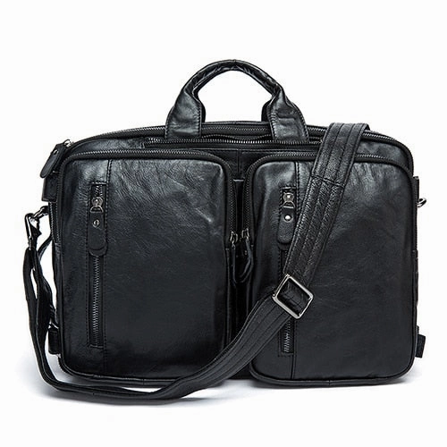 Westal Men'S Briefcase Tote Men Messenger Bag Travel Laptop Bag For Men Document Business Leather