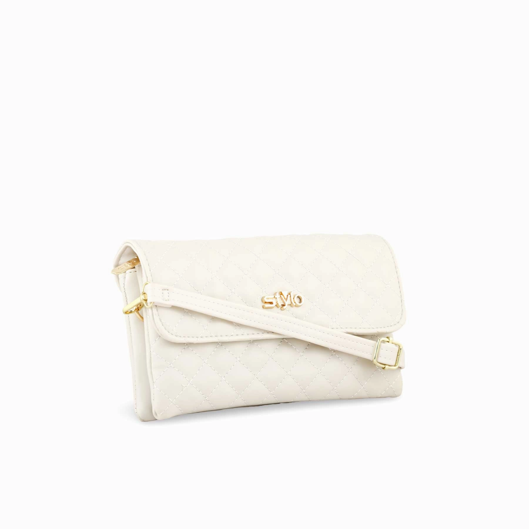 White Formal Pouch P97614