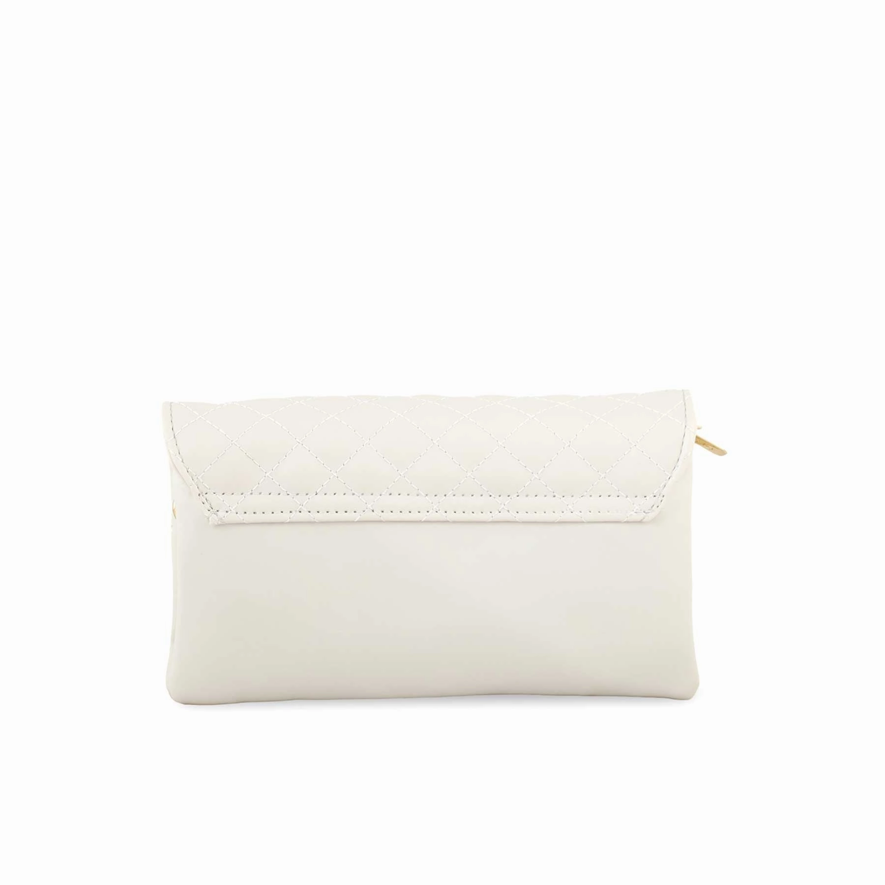 White Formal Pouch P97614
