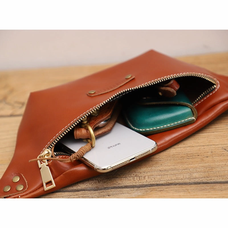 Women Brown LEATHER Sling Bag Cute Side Bag WOMEN SHOULDER BAG Small Crossbody Purse FOR WOMEN