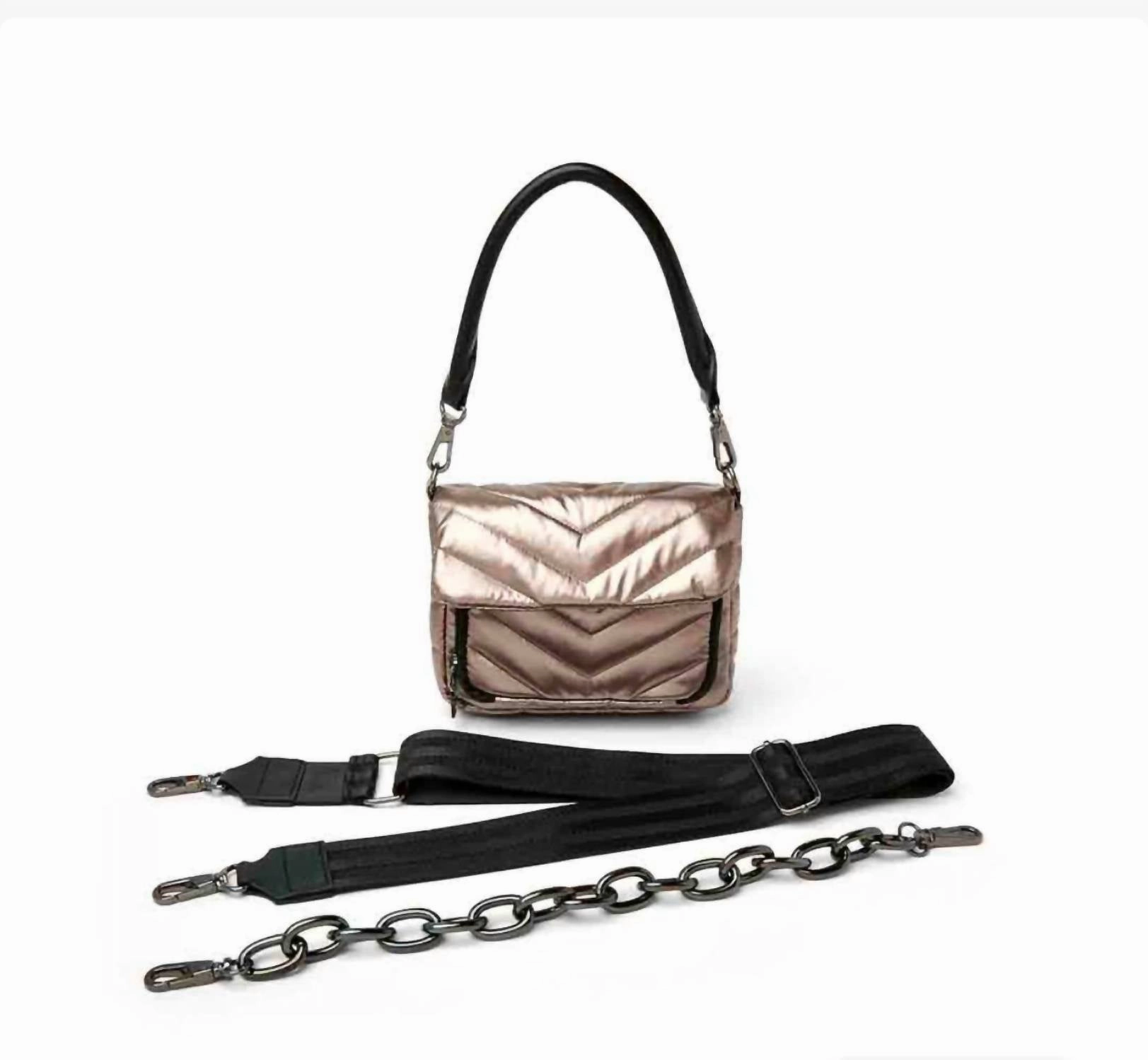 Women Mini Muse Handbag In Pearl Latte