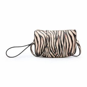 Women's Animal Print Versatile Crossbody Bag In Tiger Yellow